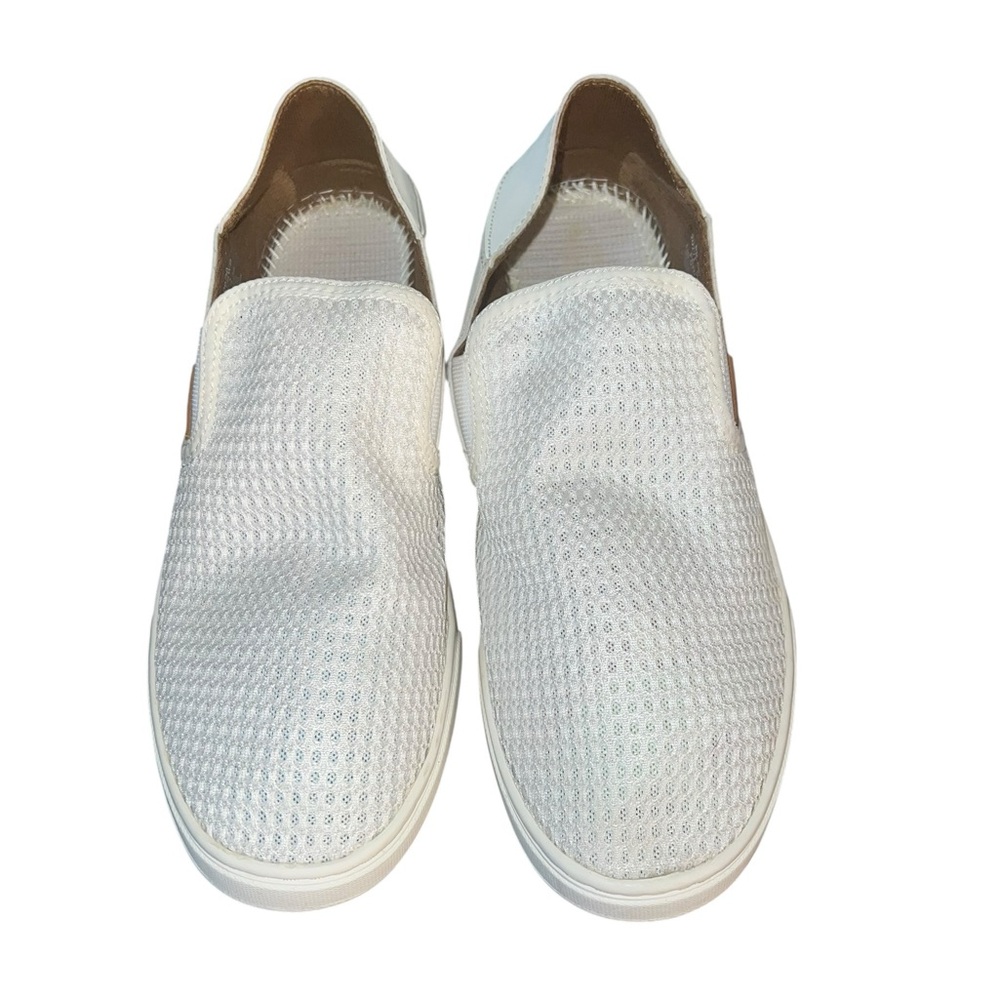 OluKai Women’s  White Pehuea Slip-On
